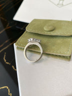 [sparkle Jewelry ]CLOVER SILVER RING