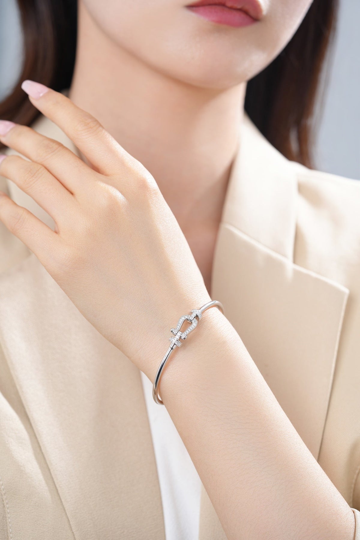 [sparkle Jewelry ]FORCE 10 MOYEN DIAMOND BRACELET