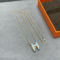 [sparkle Jewelry ]POP H SKY BLUE NECKLACE