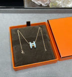 [sparkle Jewelry ]POP H SKY BLUE NECKLACE