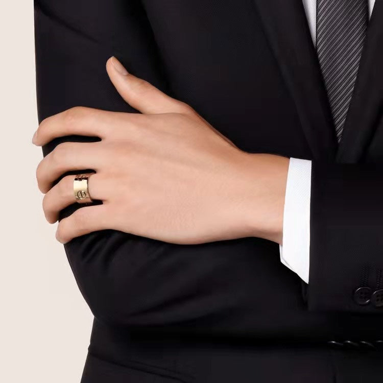 [sparkle Jewelery]LOVE 11MM LARGE RING