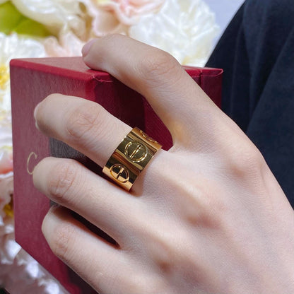 [sparkle Jewelery]LOVE 11MM LARGE RING