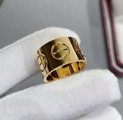 [sparkle Jewelery]LOVE 11MM LARGE RING