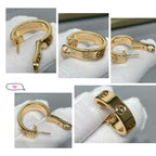 [sparkle Jewelery]LOVE 5.5MM EARRINGS