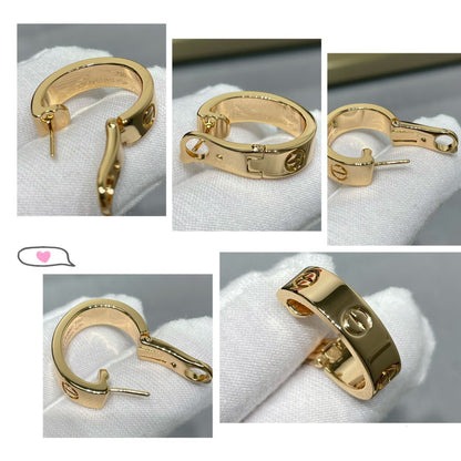[sparkle Jewelery]LOVE 5.5MM EARRINGS