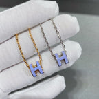 [sparkle Jewelry ]MINI POP H NECKLACE