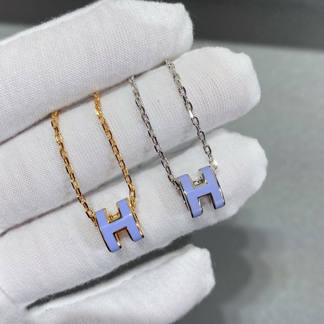 [sparkle Jewelry ]MINI POP H NECKLACE