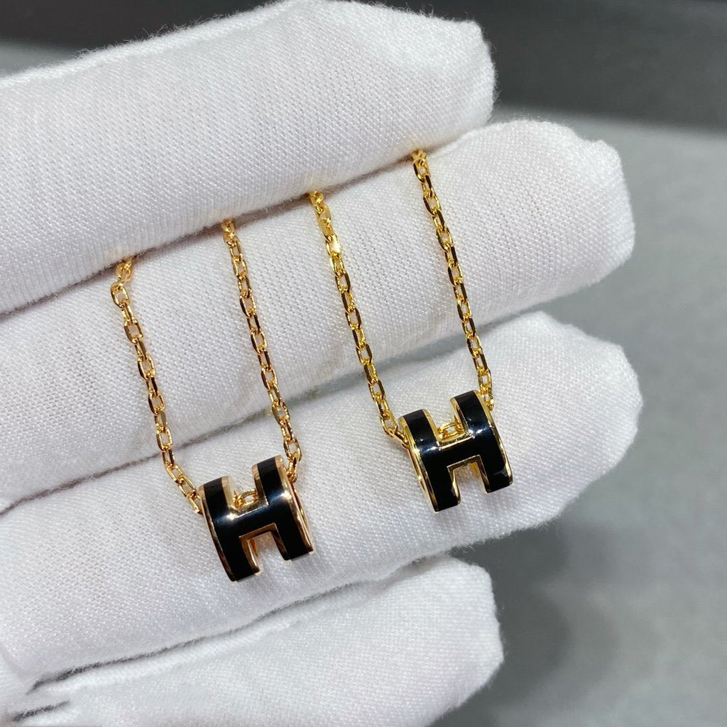 [sparkle Jewelry ]MINI POP H NECKLACE