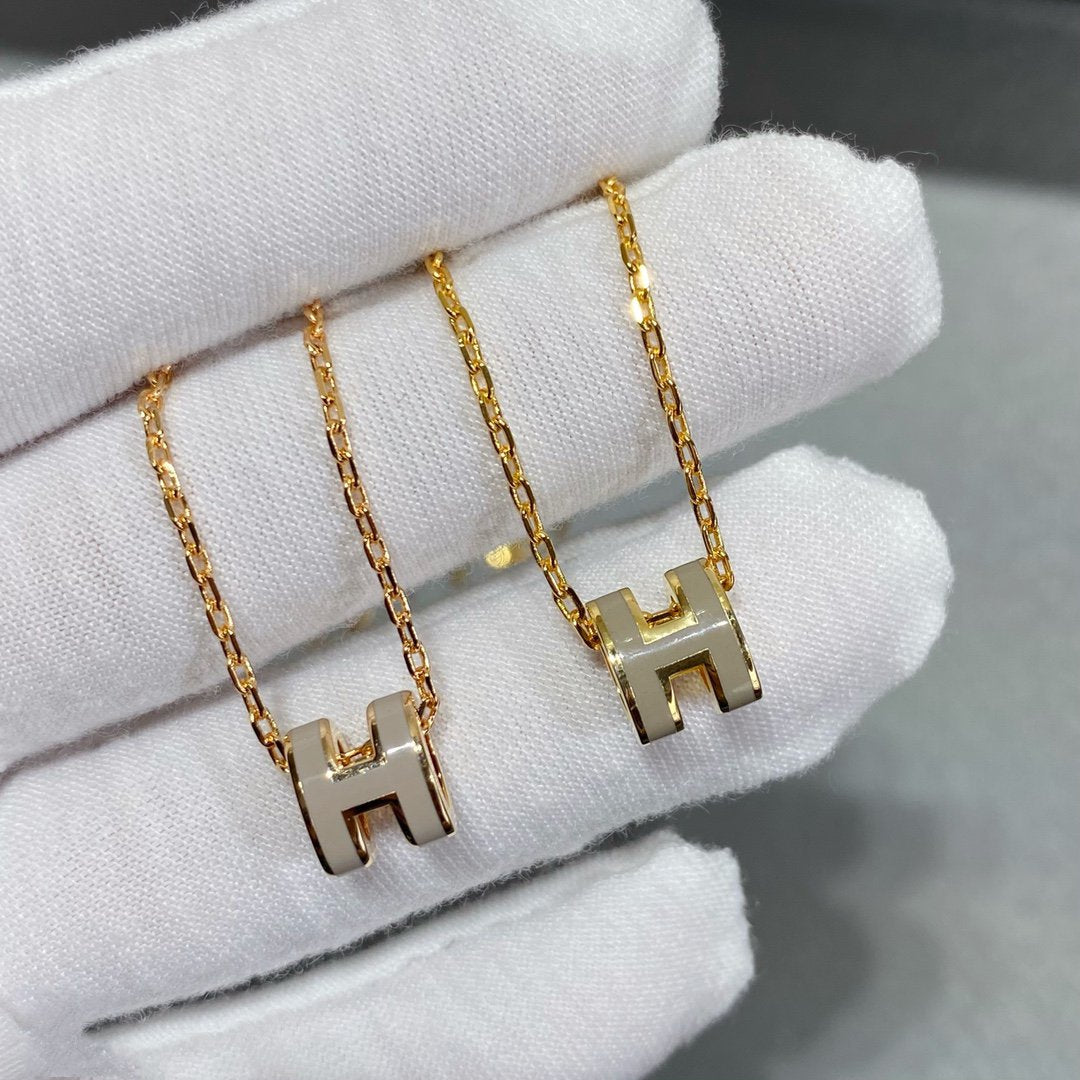 [sparkle Jewelry ]MINI POP H NECKLACE