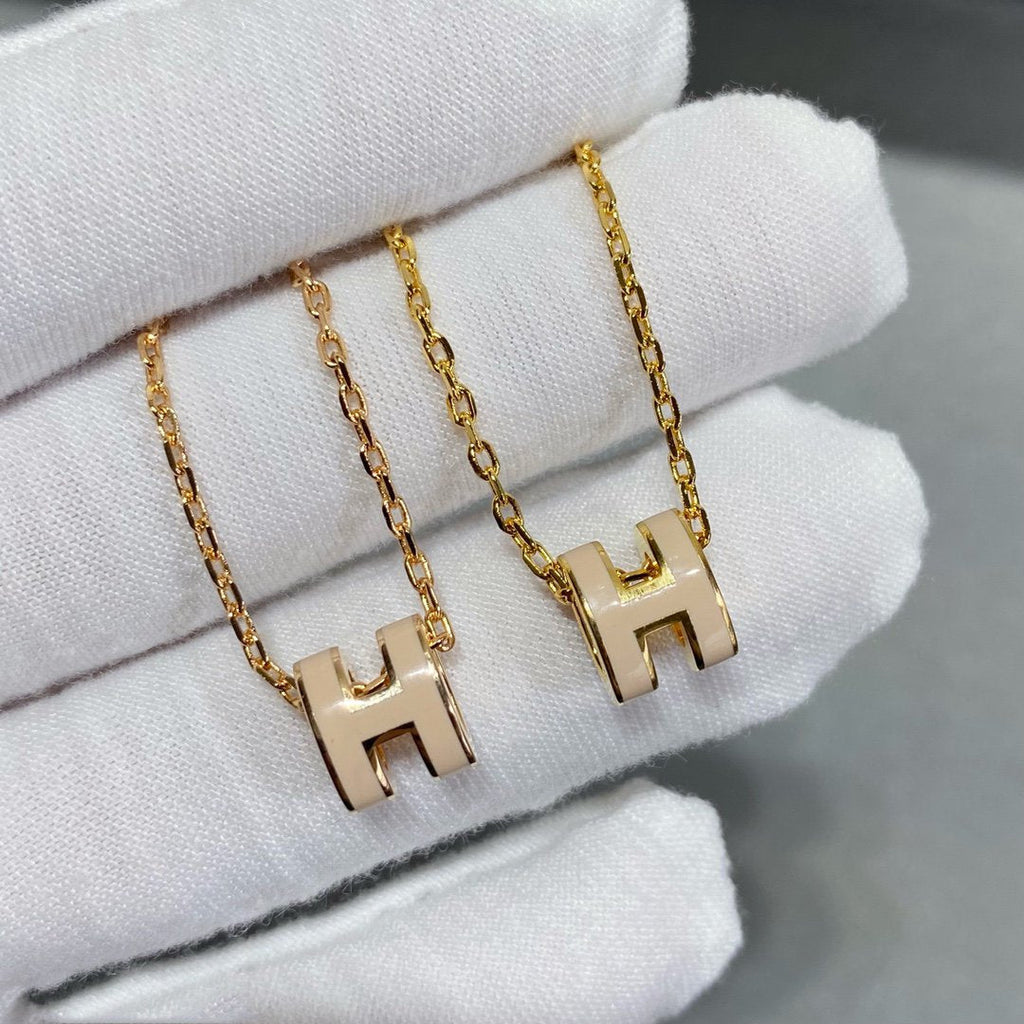 [sparkle Jewelry ]MINI POP H NECKLACE