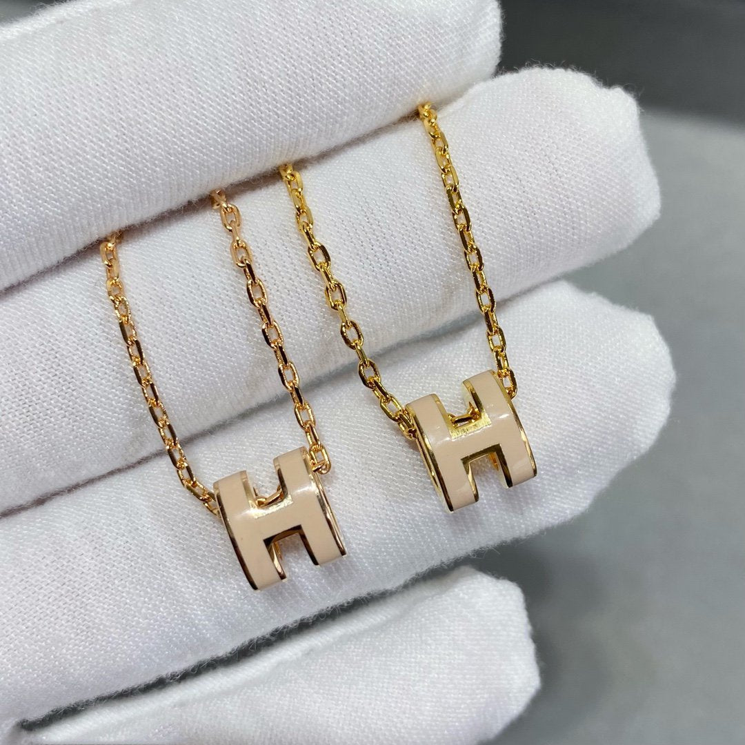[sparkle Jewelry ]MINI POP H NECKLACE