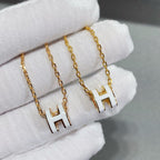 [sparkle Jewelry ]MINI POP H NECKLACE