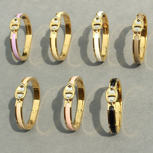 [Sparkle]CLIC CHAINE GOLD BRACELET