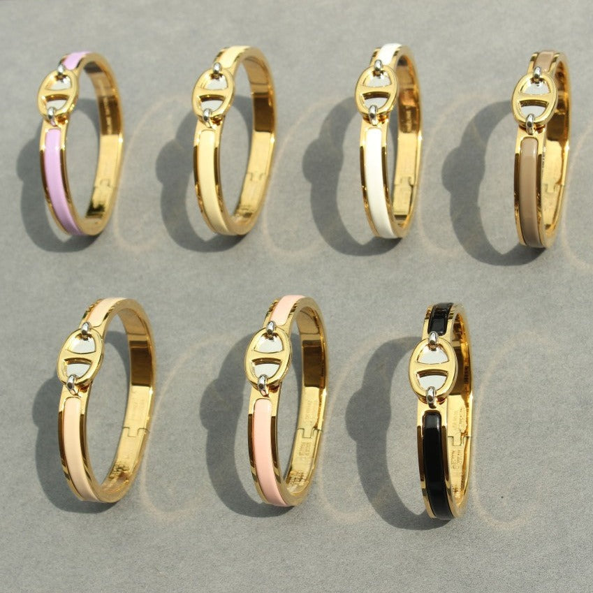[sparkle Jewelry ]CLIC CHAINE GOLD BRACELET