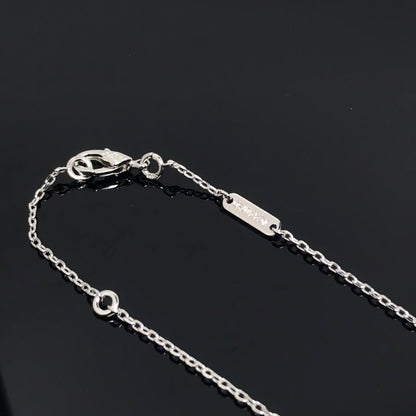 [sparkle Jewelry ]CLOVER PIETERSITE SILVER LONG NECKLACE