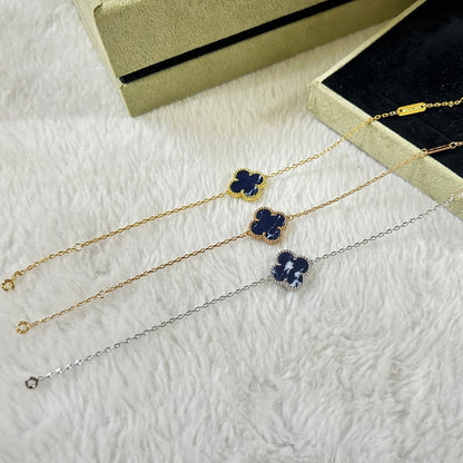 [sparkle Jewelry ]CLOVER 1 MOTIF PIETERSITE BRACELET