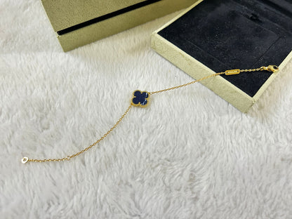 [sparkle Jewelry ]CLOVER 1 MOTIF PIETERSITE BRACELET