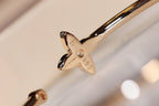 [sparkle Jewelry ]IDYLLE GOLD OPEN BRACELET DIAMOND PAVED