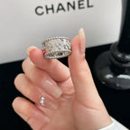 [sparkle Jewelry ]PERLEE DIAMOND LARGE RING