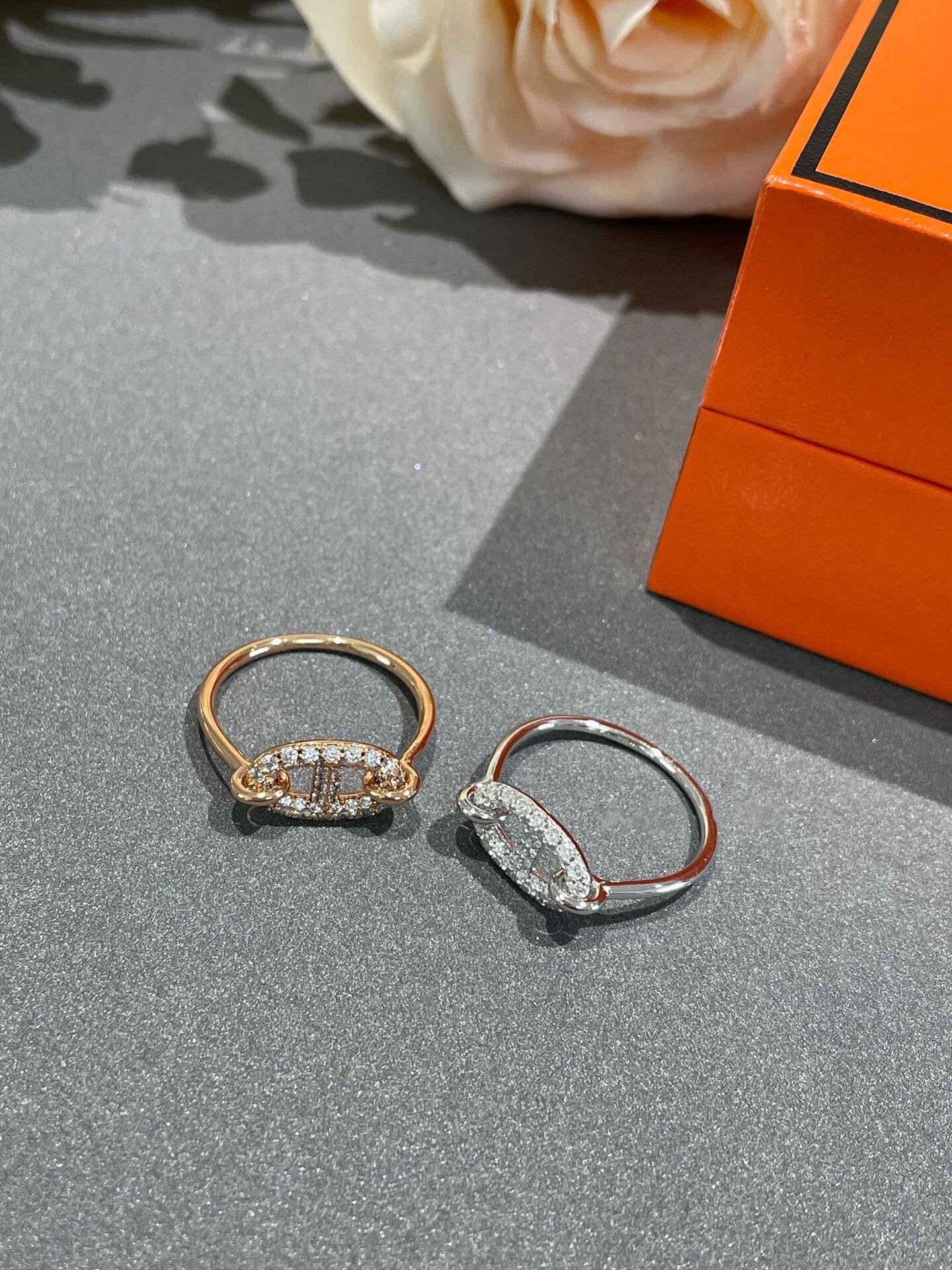[Sparkle]RONDE KLEINER DIAMANTRING