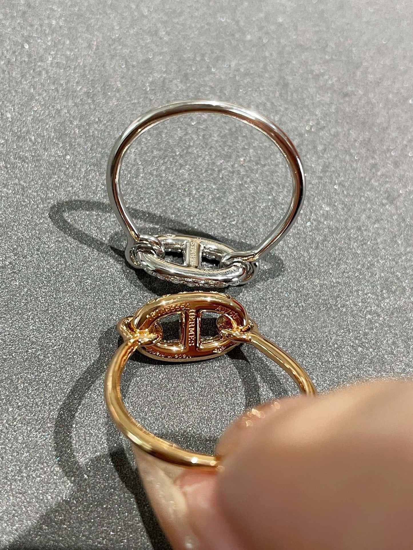 [Sparkle]RONDE KLEINER DIAMANTRING