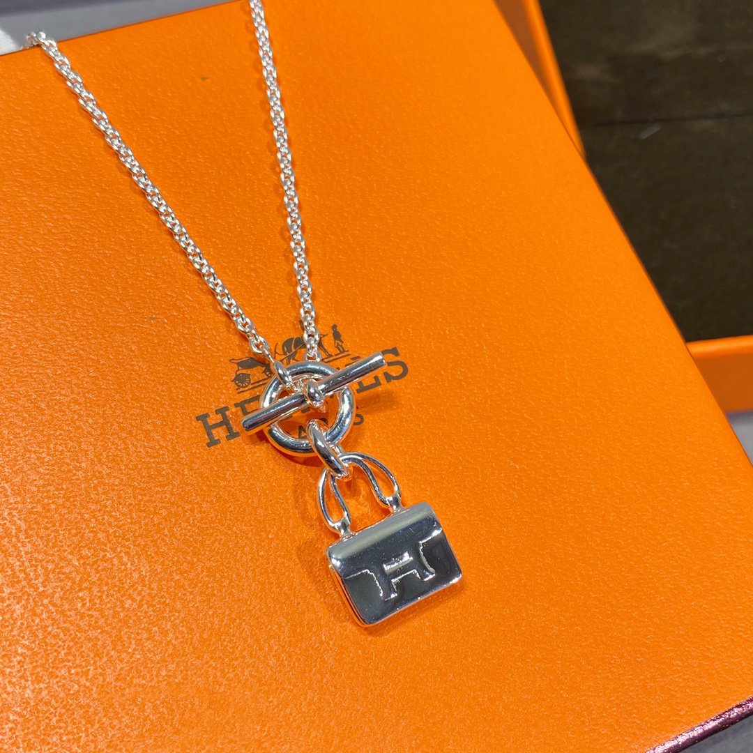 [sparkle Jewelry ]CONSTANCE PEDANT SILVER NECKLACE