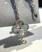 [sparkle Jewelry ] CLOVER 5 MOTIF LASER BRACELET COLLECTION