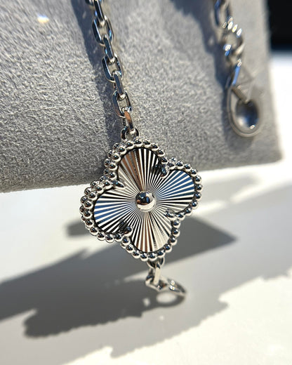 [sparkle Jewelry ] CLOVER 5 MOTIF LASER BRACELET COLLECTION
