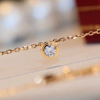 [sparkle Jewelery]DAMOUR DIAMOND NECKLACE
