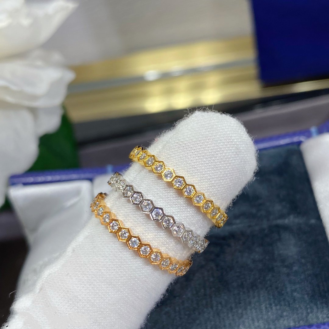 [Sparkle]BEE LOVE DIAMOND PAVED SMALL RING