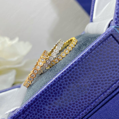 [Sparkle]BEE LOVE DIAMOND PAVED SMALL RING