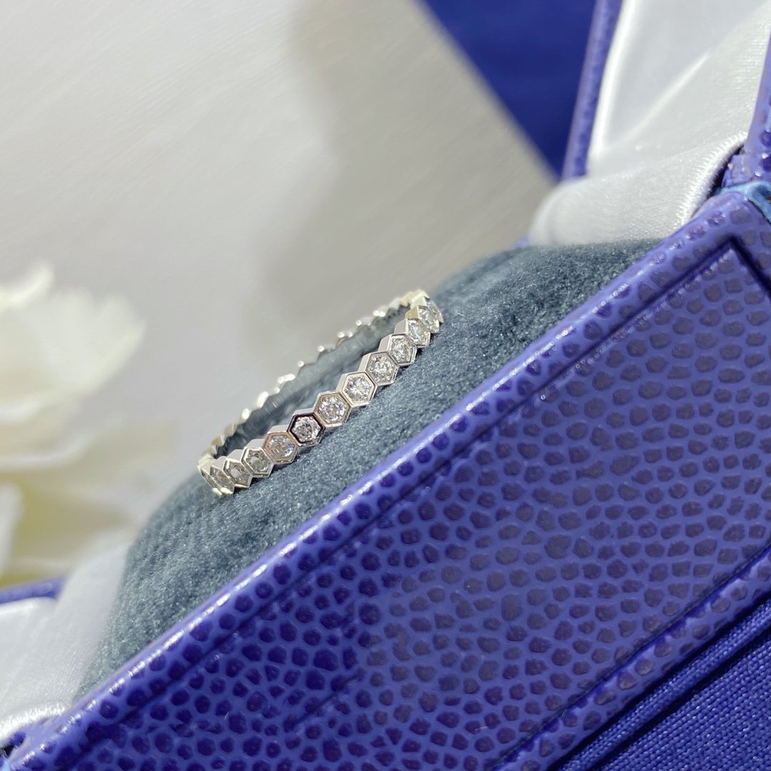 [Sparkle]BEE LOVE DIAMOND PAVED SMALL RING