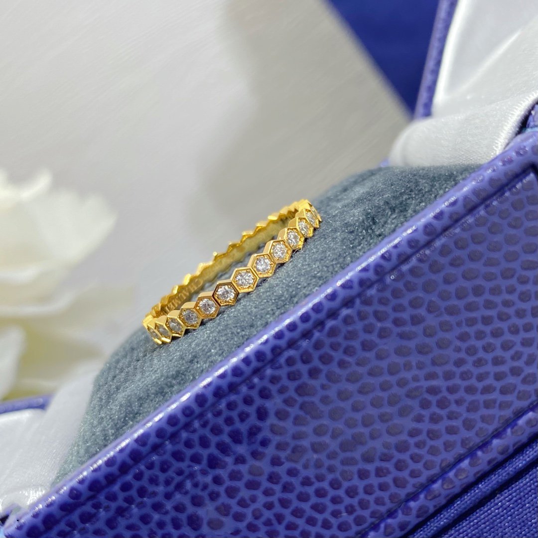 [Sparkle]BEE LOVE DIAMOND PAVED SMALL RING