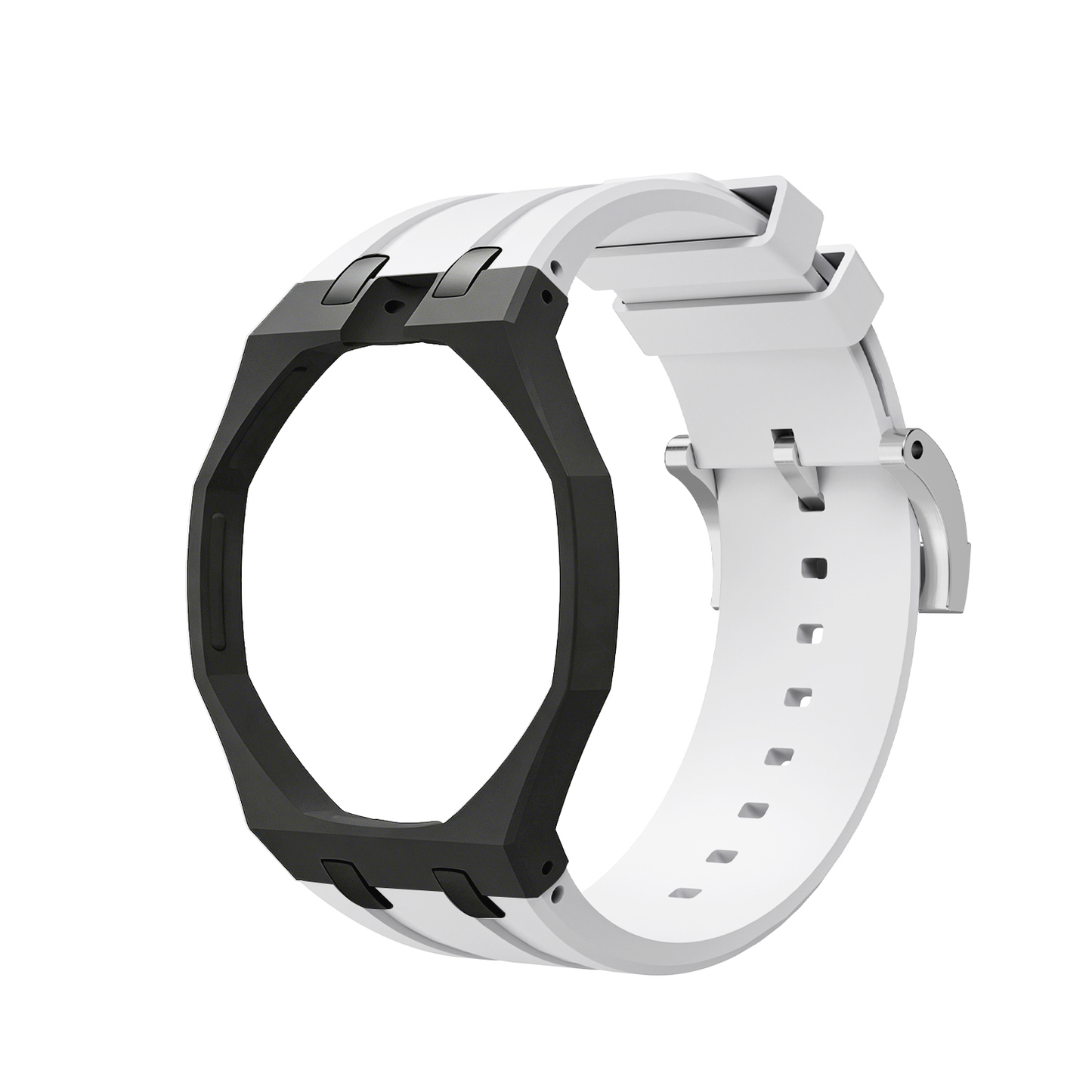 [Sparkle]Royal Oak Pop Exklusives Gehäuse aus Bioceramic & Silikonarmband Mix Color