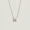 [sparkle Jewelry ]HM CLIC YELLOW ENAMEL GOLD NECKLACE