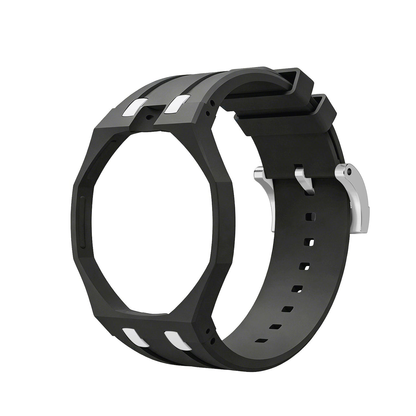 [Sparkle]Royal Oak Pop Exklusives Gehäuse aus Bioceramic & Silikonarmband Mix Color