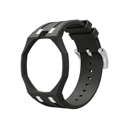 [Sparkle]Royal Oak Pop Exklusives Gehäuse aus Bioceramic & Silikonarmband Mix Color
