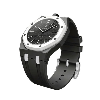 [Sparkle]Royal Oak Pop Exklusives Gehäuse aus Bioceramic & Silikonarmband Mix Color