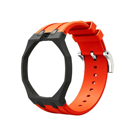[Sparkle]Royal Oak Pop Exklusives Gehäuse aus Bioceramic & Silikonarmband Mix Color