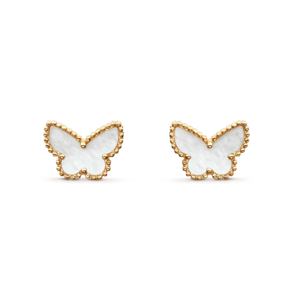 [sparkle Jewelry ]SWEET BUTTERFLY MOP EARSTUDS