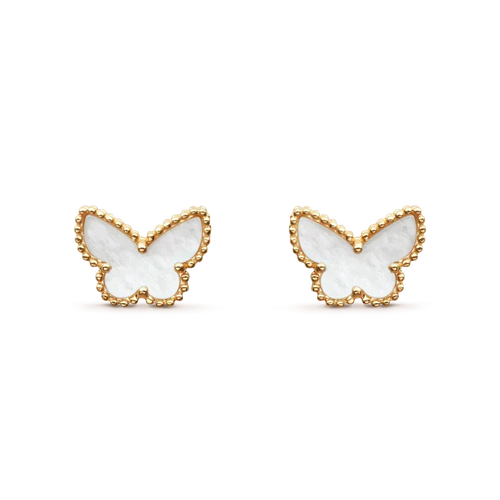 [sparkle Jewelry ]SWEET BUTTERFLY MOP EARSTUDS