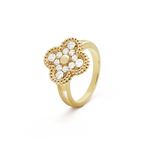 [sparkle Jewelry ]CLOVER DIAMOND RING
