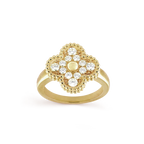 [sparkle Jewelry ]CLOVER DIAMOND RING