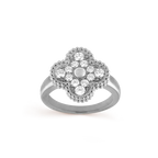 [sparkle Jewelry ]CLOVER DIAMOND RING