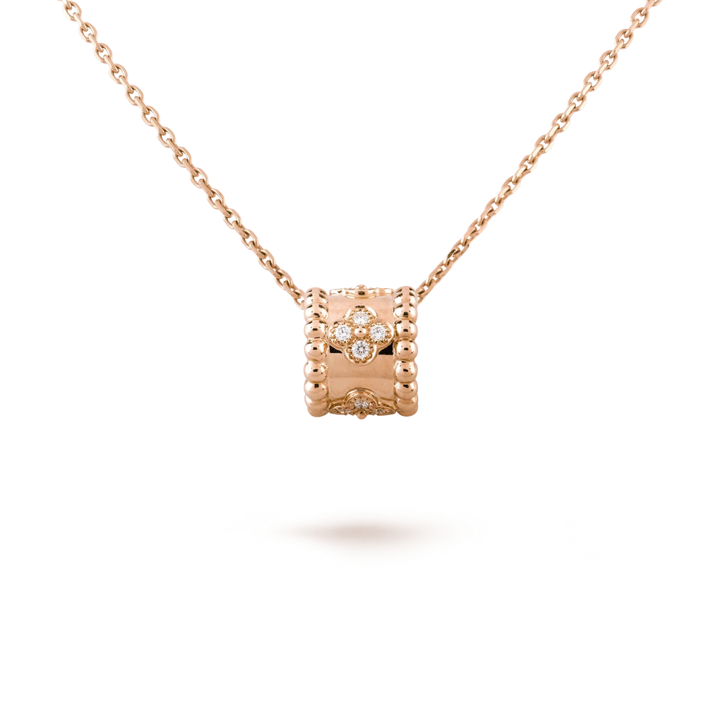 [sparkle Jewelry ]PERLEE PEDANT NECKLACE GOLD / ROSE GOLD