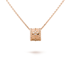 [sparkle Jewelry ]PERLEE PEDANT NECKLACE GOLD / ROSE GOLD