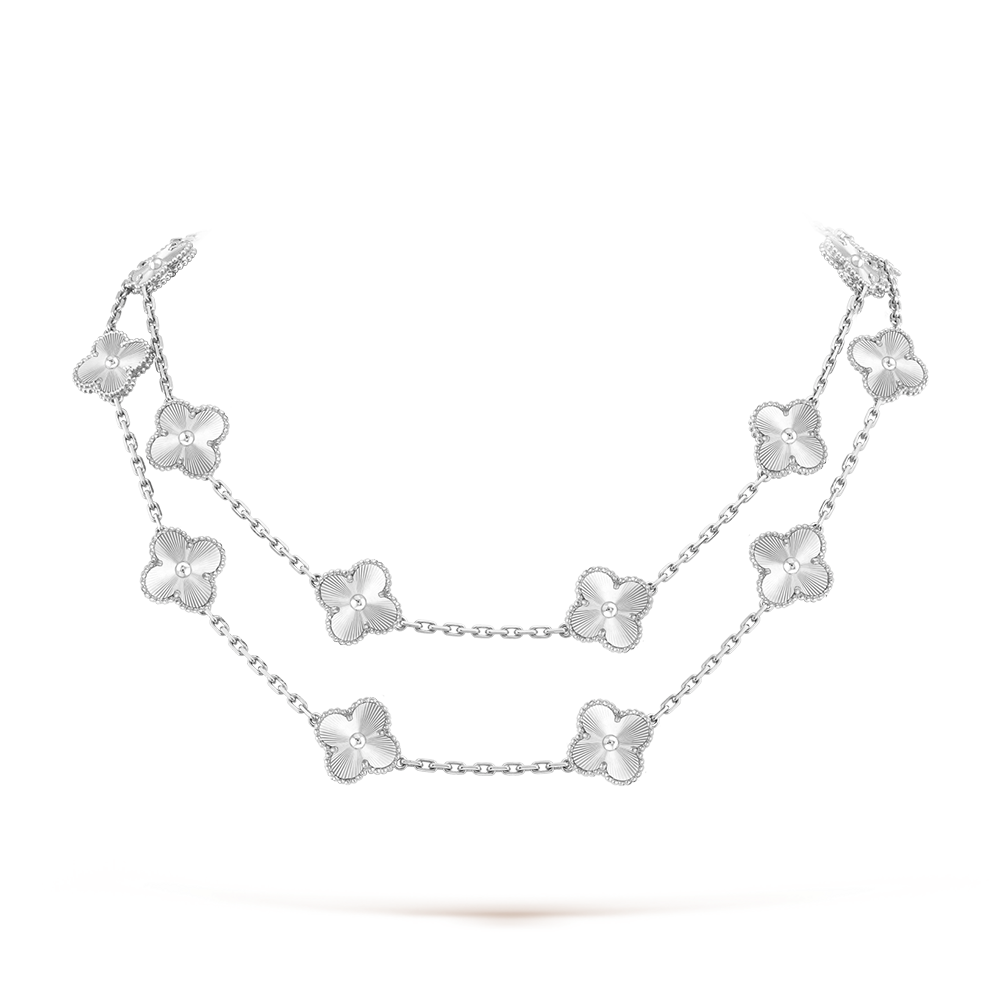 [sparkle Jewelry ]CLOVER 20 MOTIFS  LASER SILVER