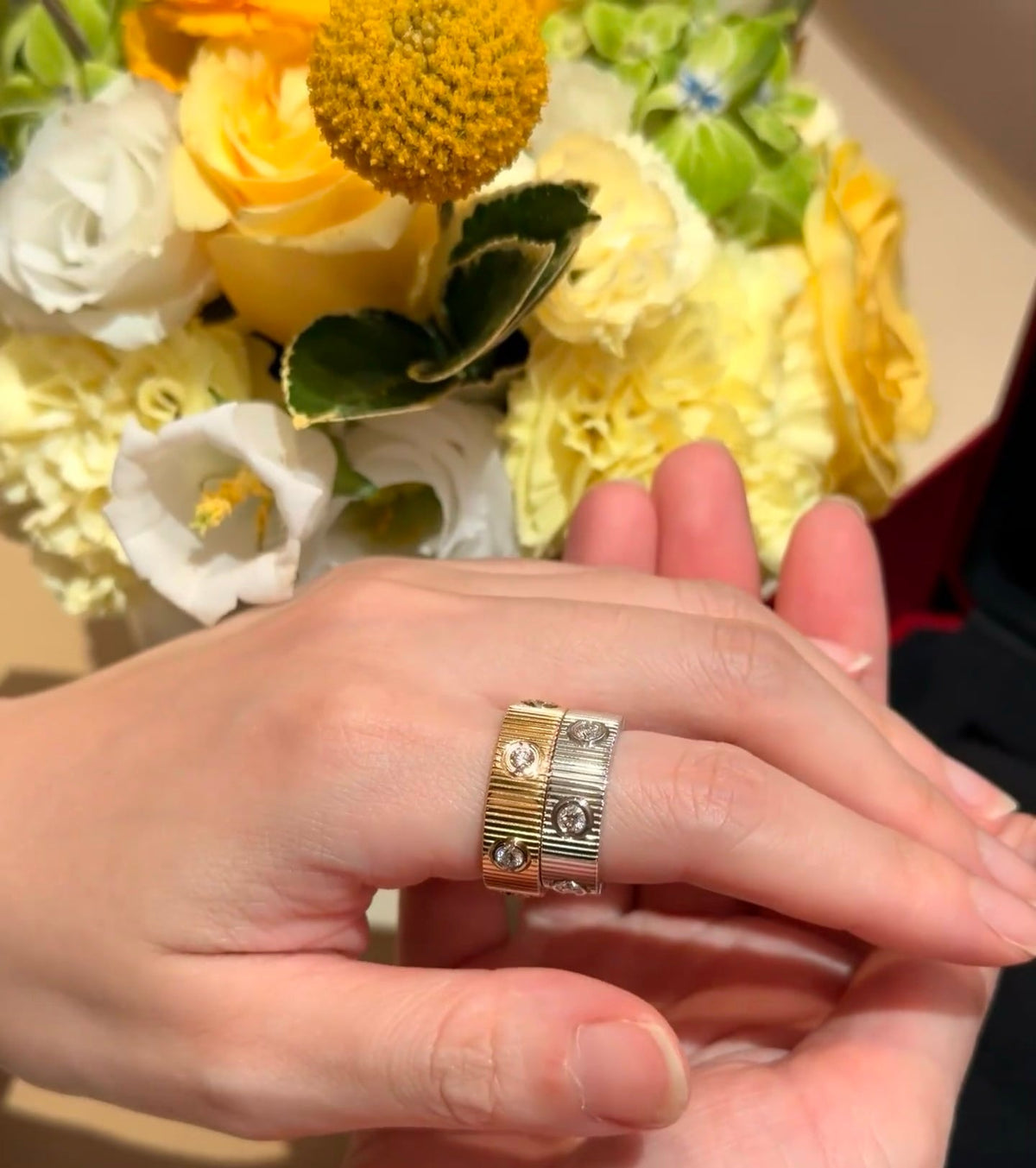 [Sparkle Jewelery]2026 New Arrival LOVE Unlimited Diamond Grooved Ring