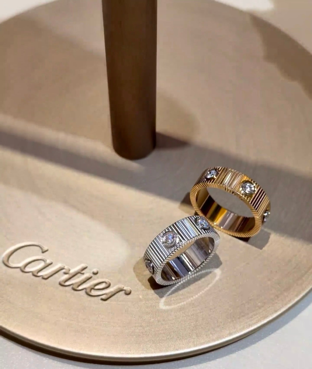 [Sparkle Jewelery]2026 New Arrival LOVE Unlimited Diamond Grooved Ring