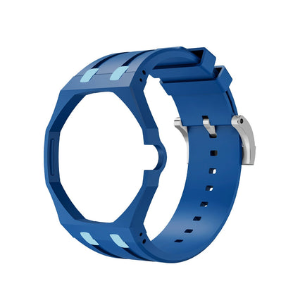 [Sparkle]Royal Oak Pop Exklusives Gehäuse aus Bioceramic & Silikonarmband Mix Color
